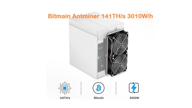 Antminer-S19XP-141TH/s ASICマイニングマシン