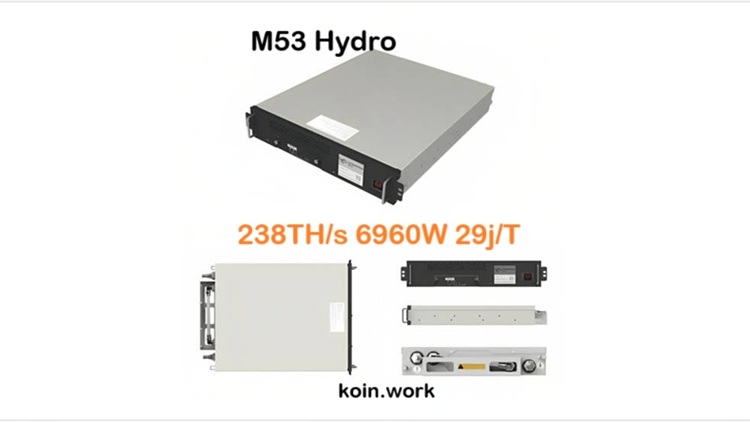 Whatsminer M53 238T ASICマイニングマシン